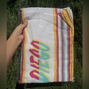 San Diego Padres adult sized city connect poncho